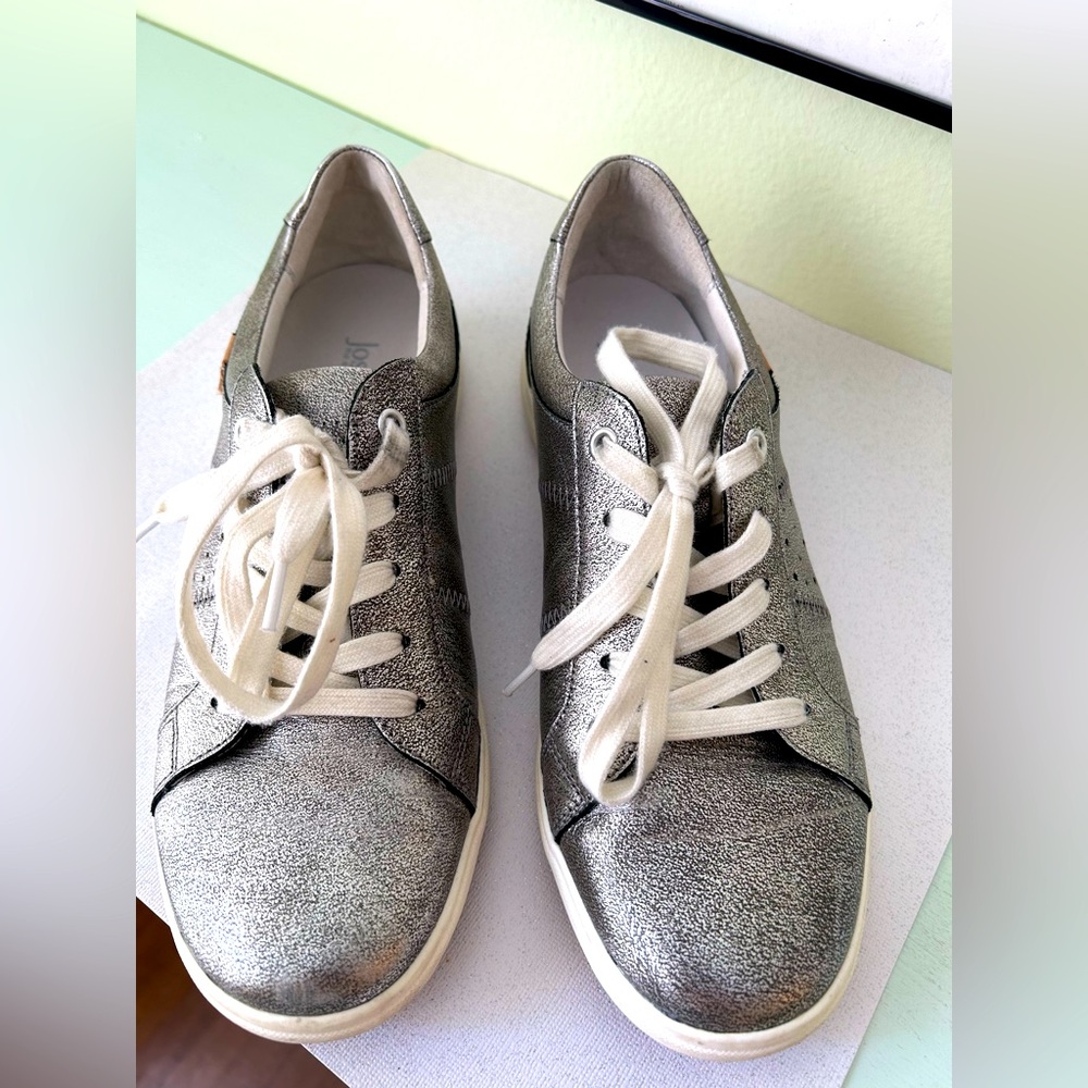 Josef Seibel silver Caren 01 sneakers